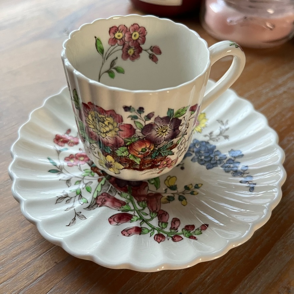 Vintage Copeland Spode teacup and saucer